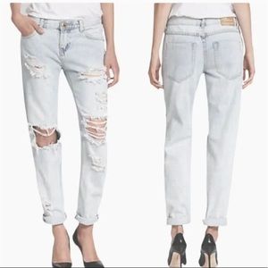 One x One Teaspoon The Awesome Baggies Distress Women's Jeans - Size 28